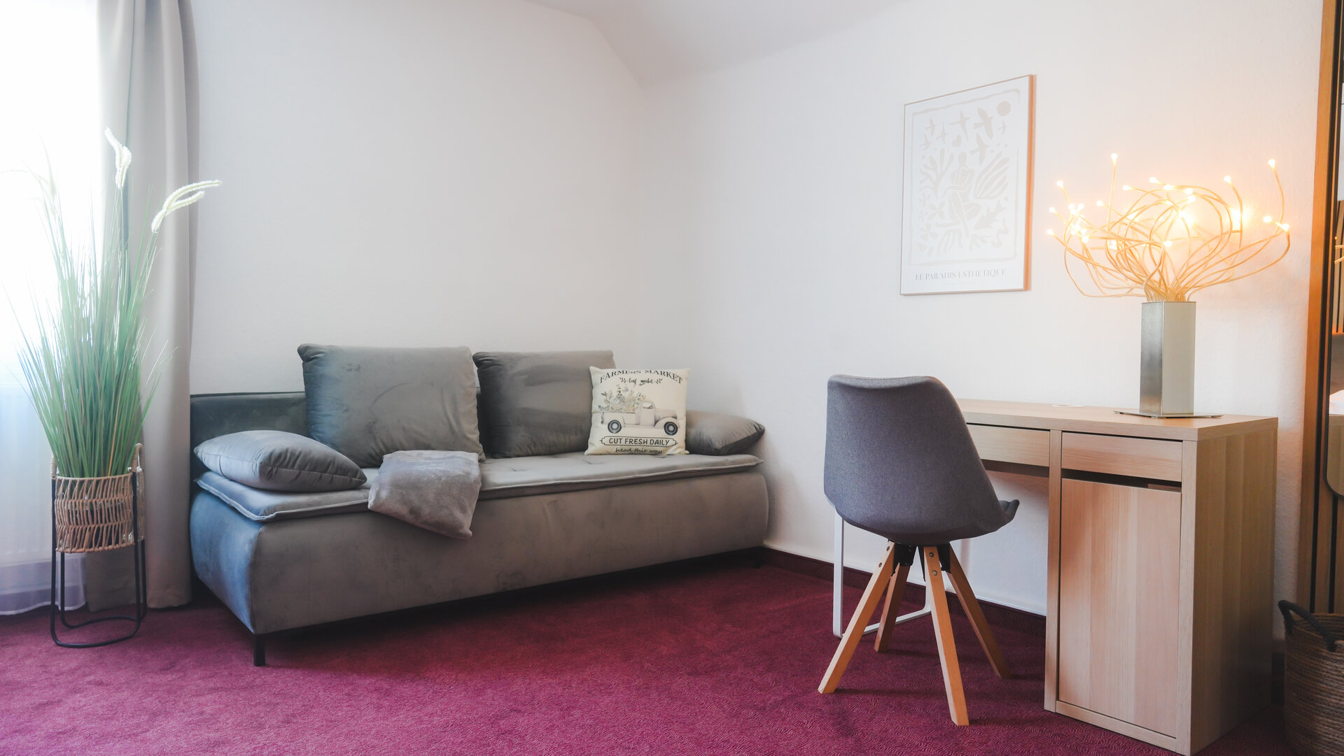 Dreibettzimmer Details